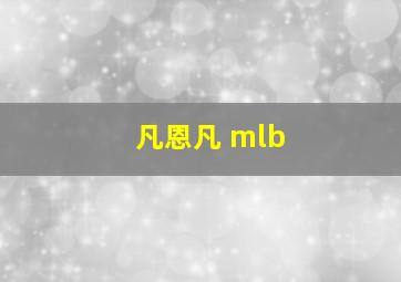 凡恩凡 mlb